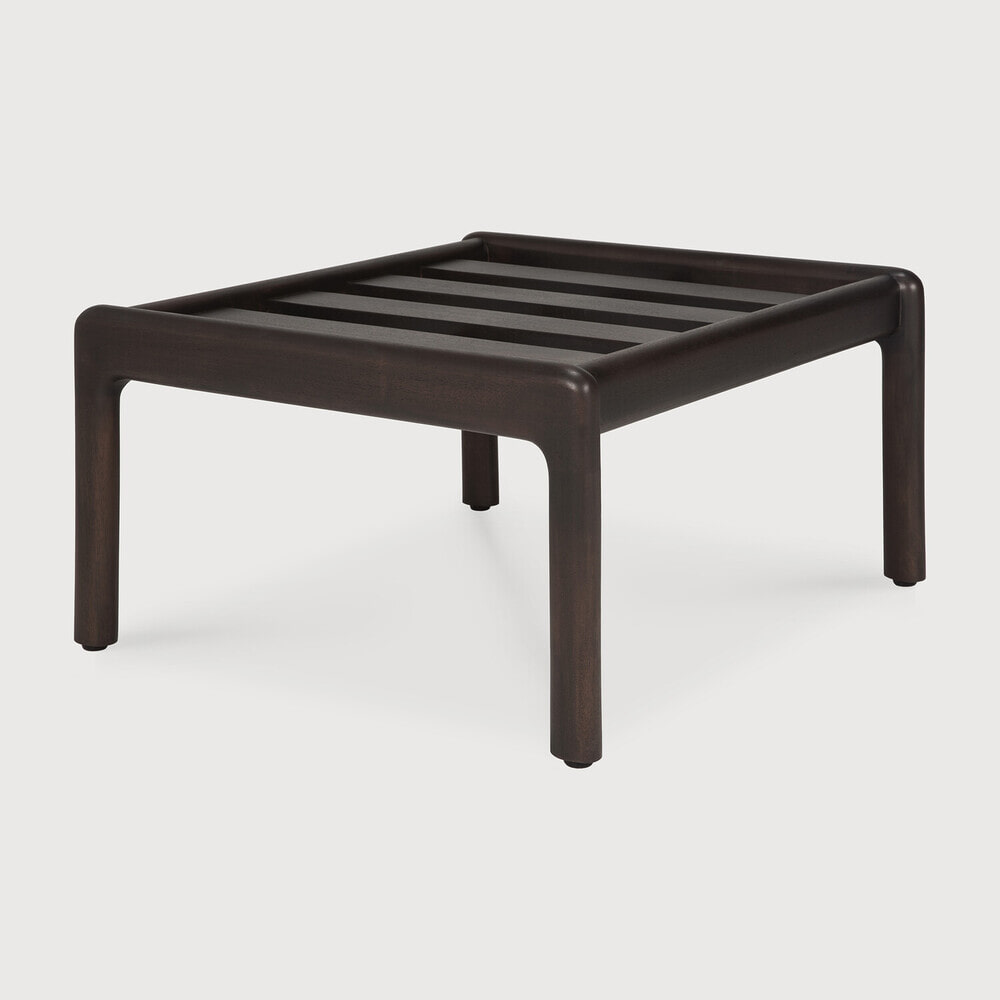 Ethnicraft Hocker Jack Gevernist Mahoniehout - Donkerbruin | Ethnicraft