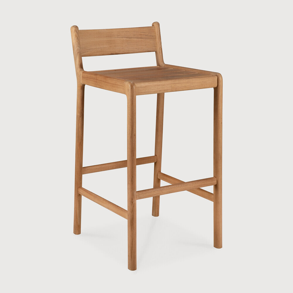 Ethnicraft Outdoor Barkruk Jack Teakhout - Naturel | Ethnicraft