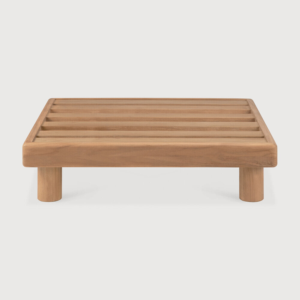 Ethnicraft Outdoor Hocker Monocle Teakhout - Naturel | Ethnicraft
