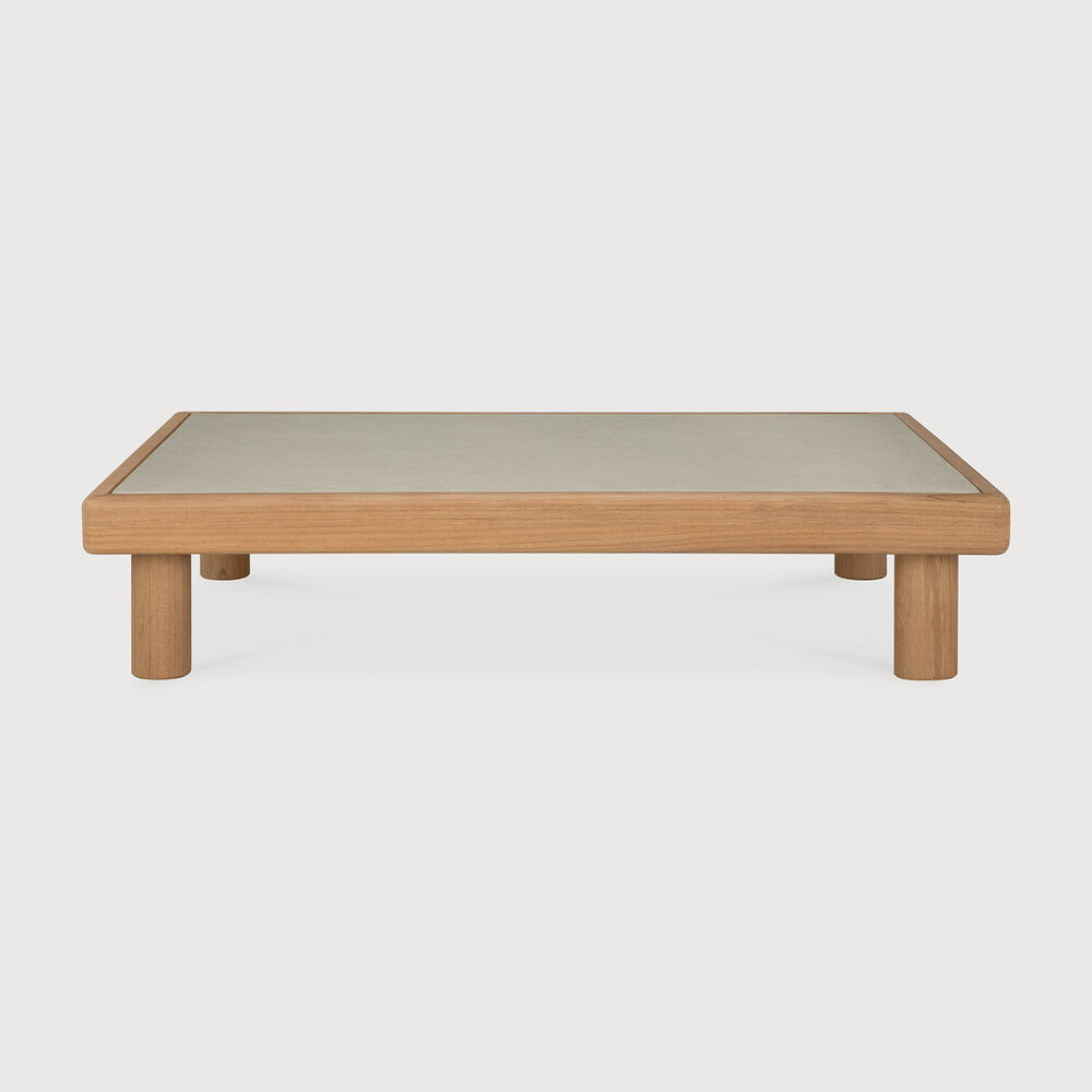 Ethnicraft Outdoor Salontafel Monocle Teakhout en Beton