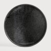Ethnicraft Rond Dienblad Aged 48cm - Charcoal | Ethnicraft