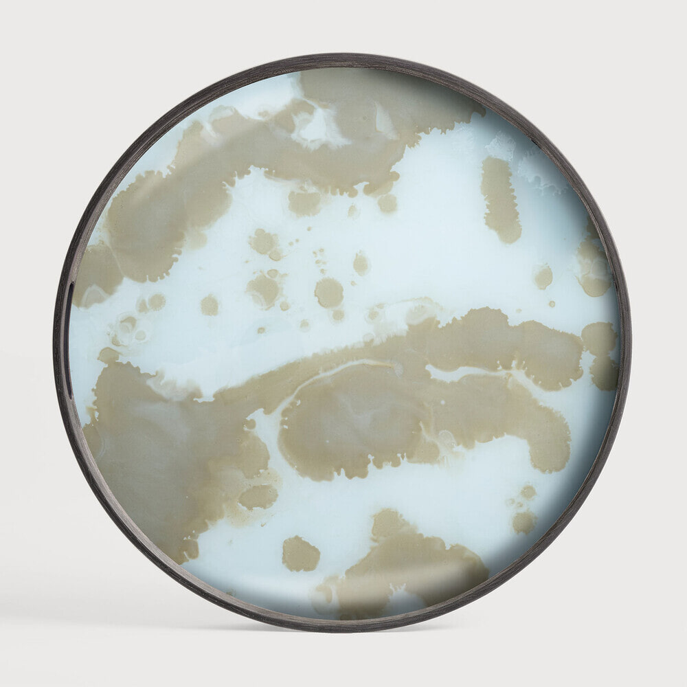 Ethnicraft Rond Dienblad Mystic Gold 48cm - Mist Gold | Ethnicraft