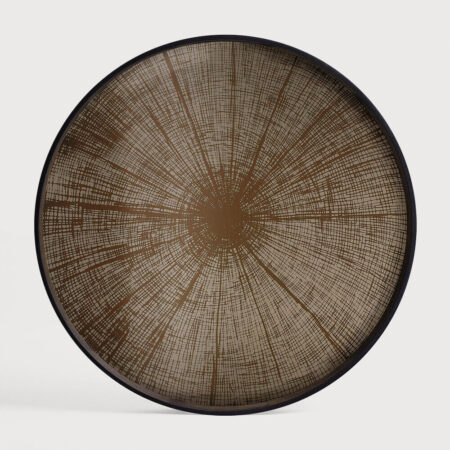Ethnicraft Rond Dienblad Slice 61cm - Brons | Ethnicraft