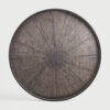 Ethnicraft Rond Dienblad Slice 92cm - Zwart | Ethnicraft
