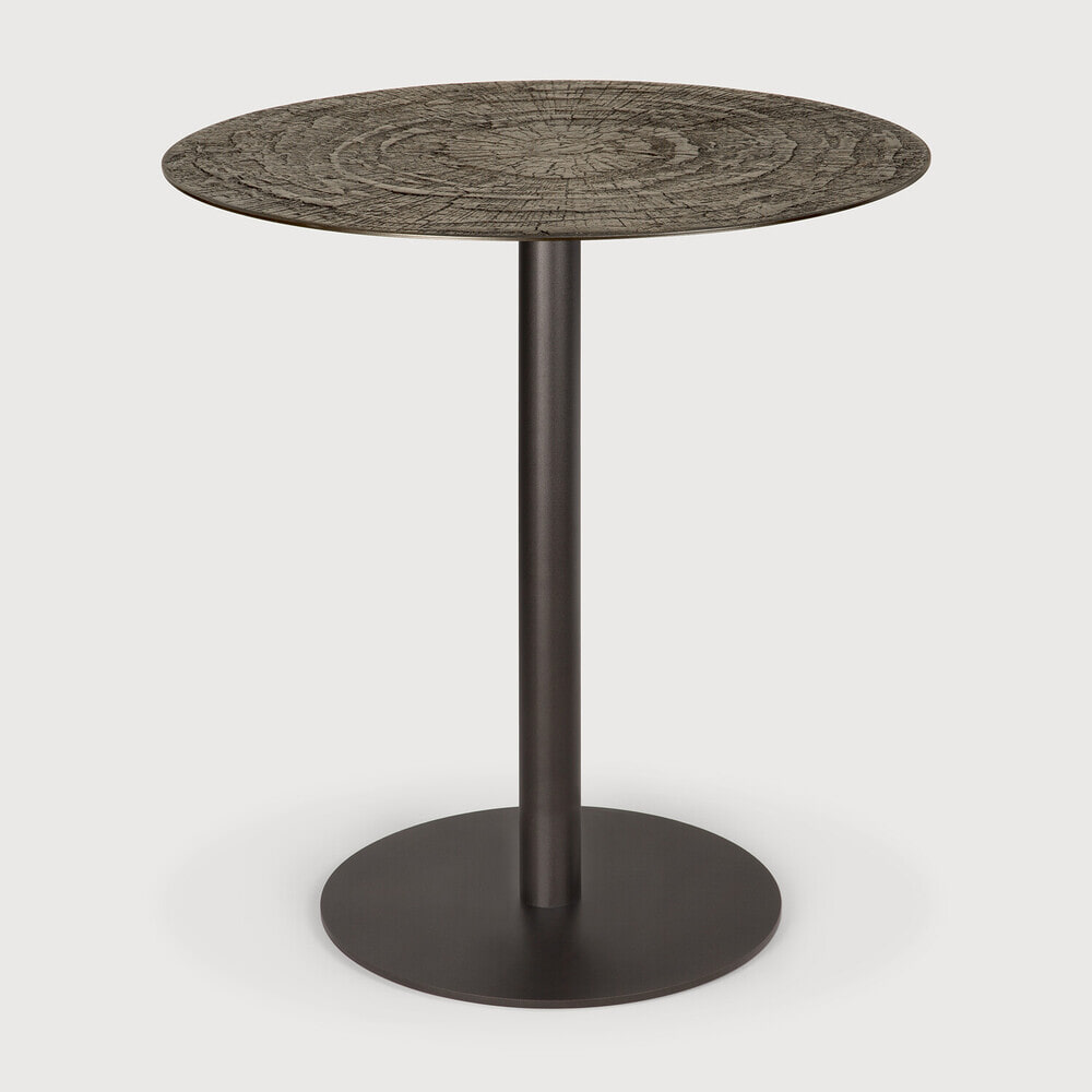 Ethnicraft Ronde Bistrotafel Blend 70cm - Whisky | Ethnicraft