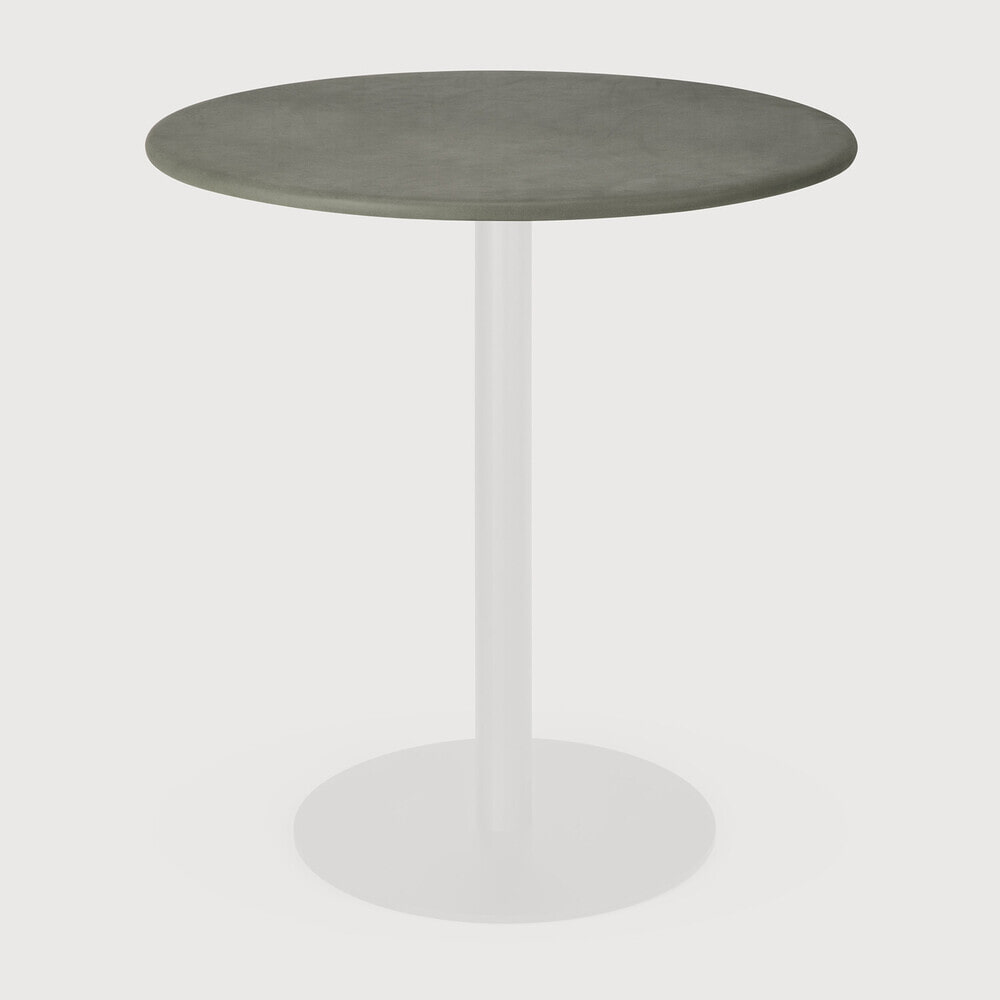 Ethnicraft Ronde Eettafel Blend Leder Tafelblad Zonder Onderstel 70cm - Muschio | Ethnicraft