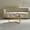 Ethnicraft Ronde Salontafel Tripod Gevernist Eikenhout