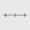 Ethnicraft Wandplank 'PI' Gevernist Mahoniehout