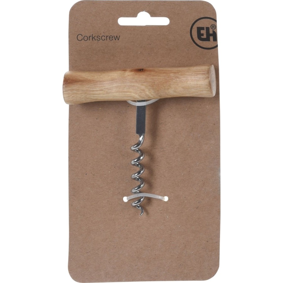 Excellent Houseware Kurkentrekker Met Houten Handvat | Excellent Houseware