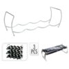 Excellent Houseware Wijnrek Stapelbaar Chroom | Excellent Houseware