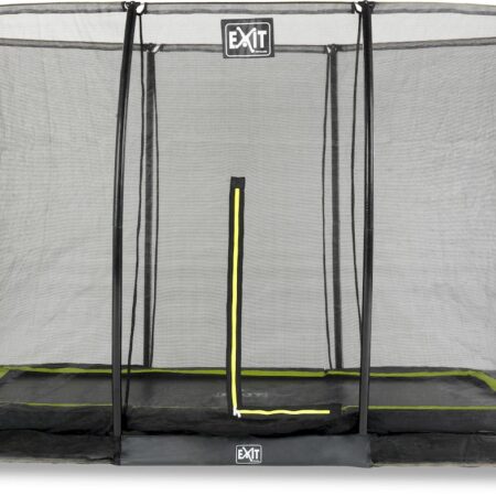 Exit Silhouette InGround trampoline met net - 366 x 244 cm - Zwart | EXIT Toys