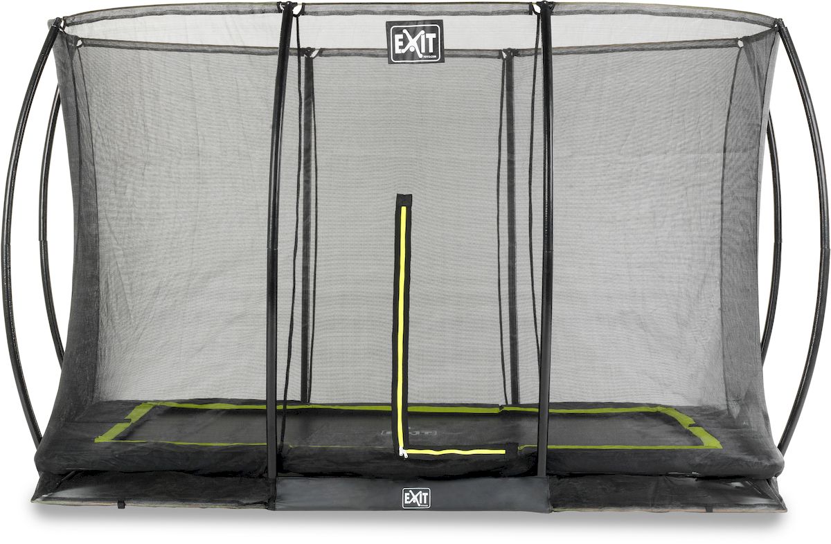 Exit Silhouette InGround trampoline met net - 366 x 244 cm - Zwart | EXIT Toys
