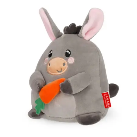 Ezel knuffeltje supersoft - 15 cm - Legami | Legami