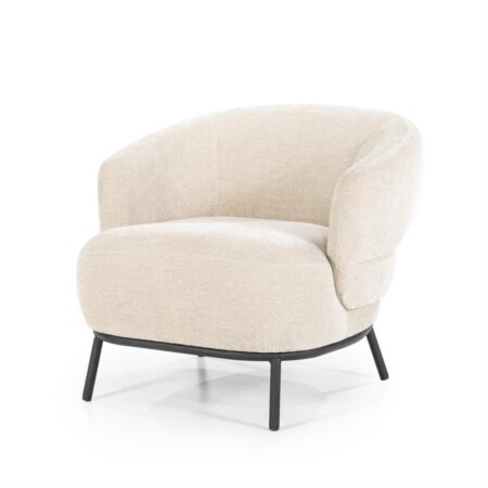 Fauteuil David - taupe Safari | Eleonora
