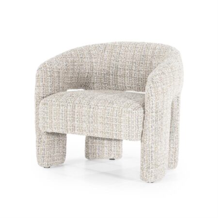 Fauteuil Hamilton - taupe Asti | Eleonora