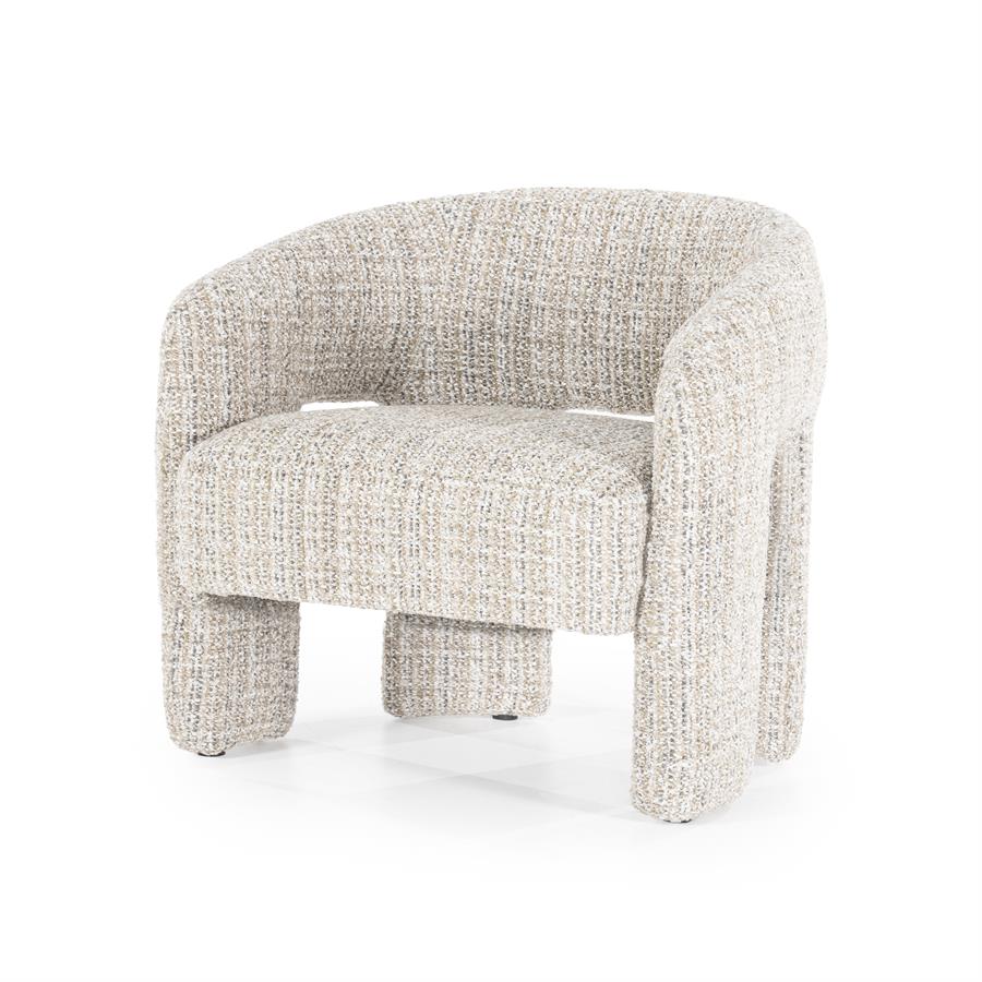 Fauteuil Hamilton - taupe Asti | Eleonora