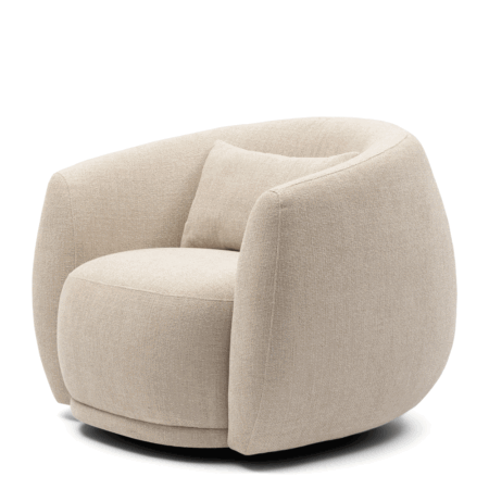 Fauteuil Leonardo Glossy flax | Riviera Maison