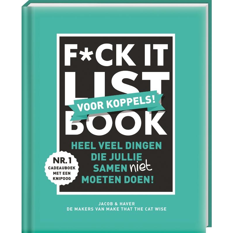 F*ck it list book voor koppels | ImageBooks