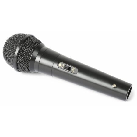 Fenton DM100 zwarte dynamische microfoon voor o.a. DJ's en karaoke | Fenton
