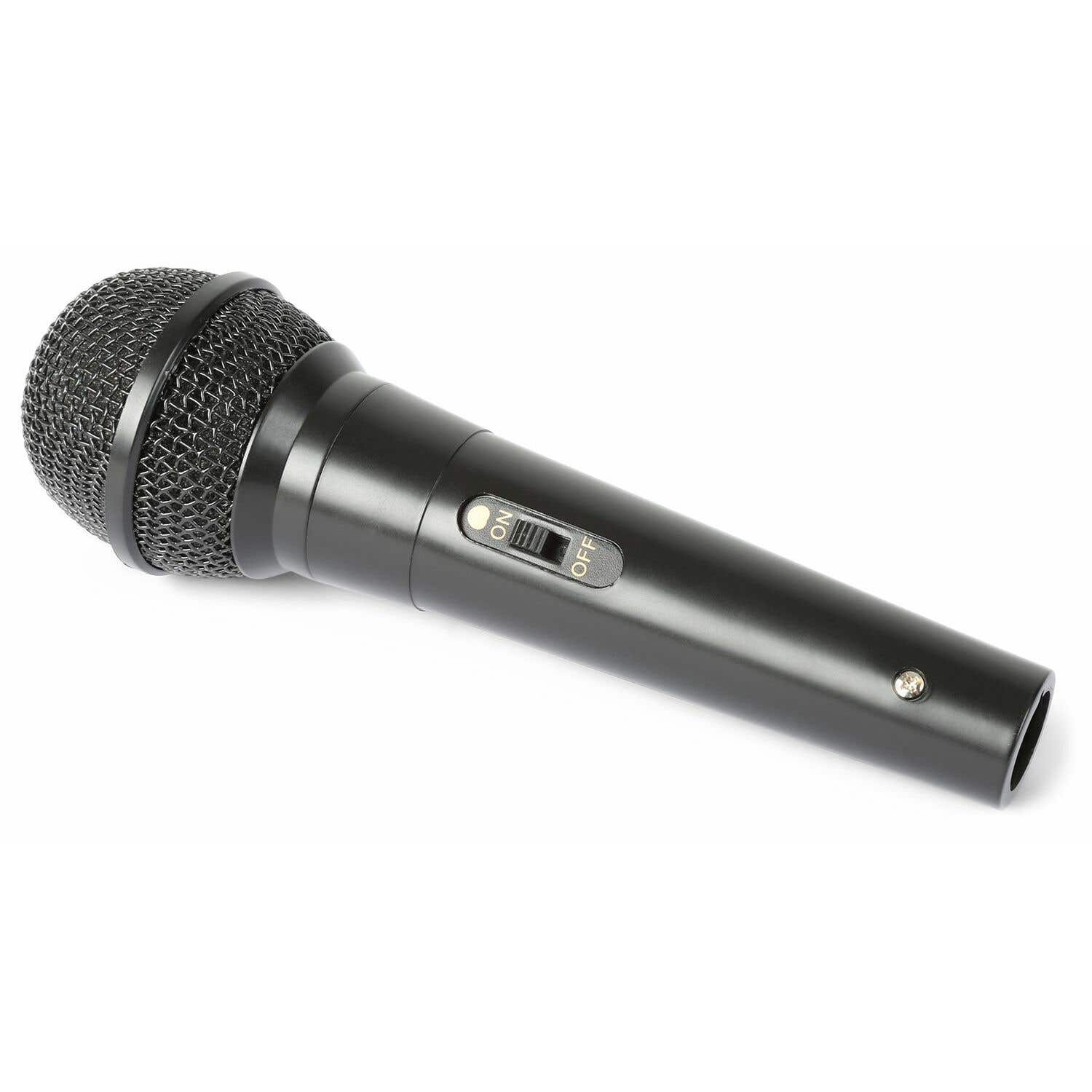 Fenton DM100 zwarte dynamische microfoon voor o.a. DJ's en karaoke | Fenton