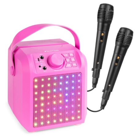 Fenton KAR50P karaoke set - Karaoke box met Bluetooth
