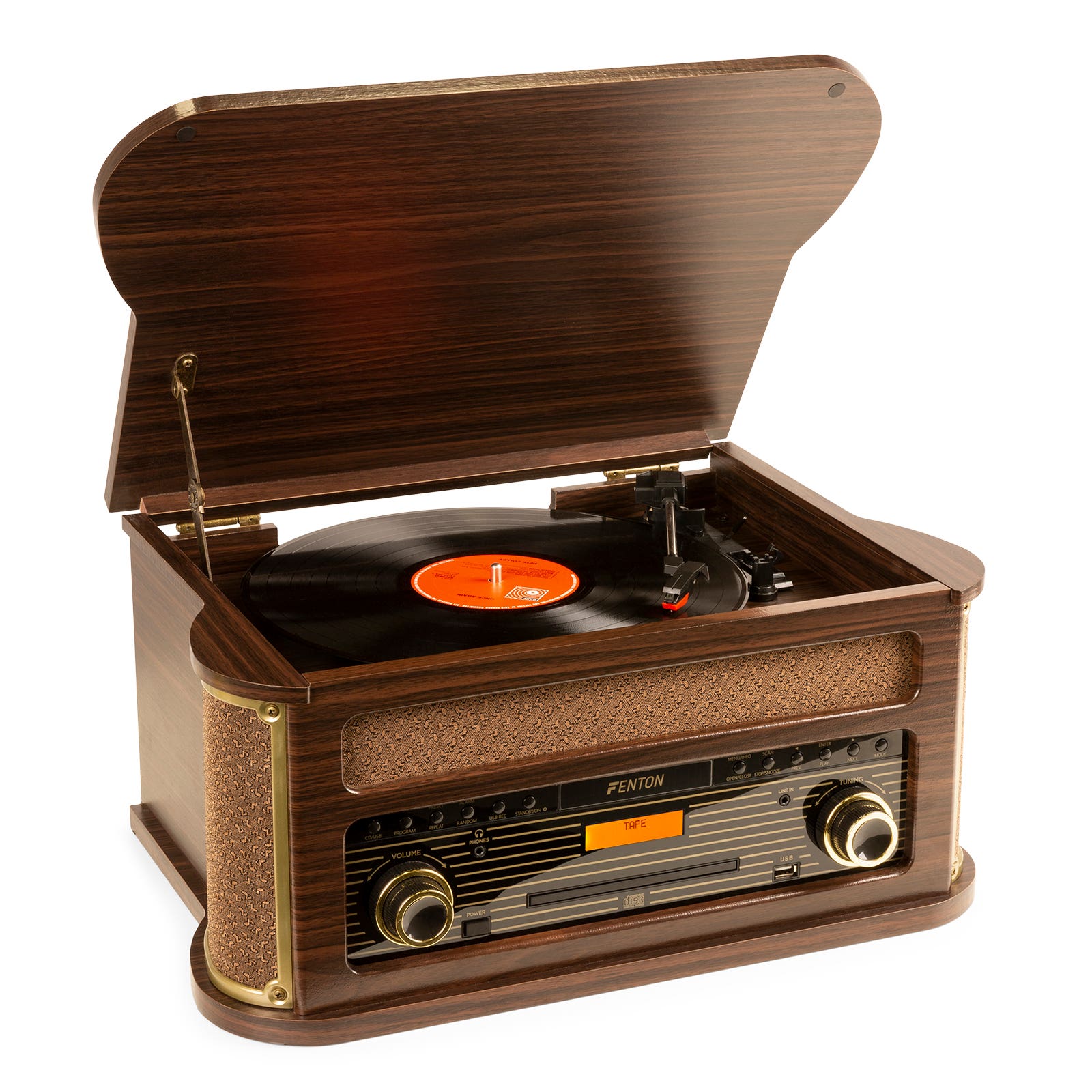 Fenton Memphis platenspeler - Bluetooth