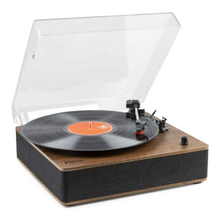 Fenton RP161 retro platenspeler met Bluetooth - Ingebouwde speakers - | Fenton