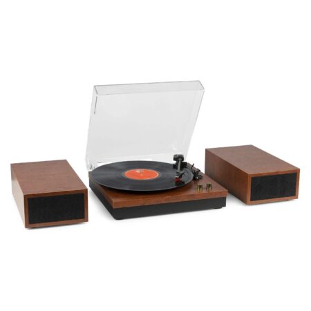 Fenton RP165C stereo platenspeler met Bluetooth en speakers - Kersen | Fenton