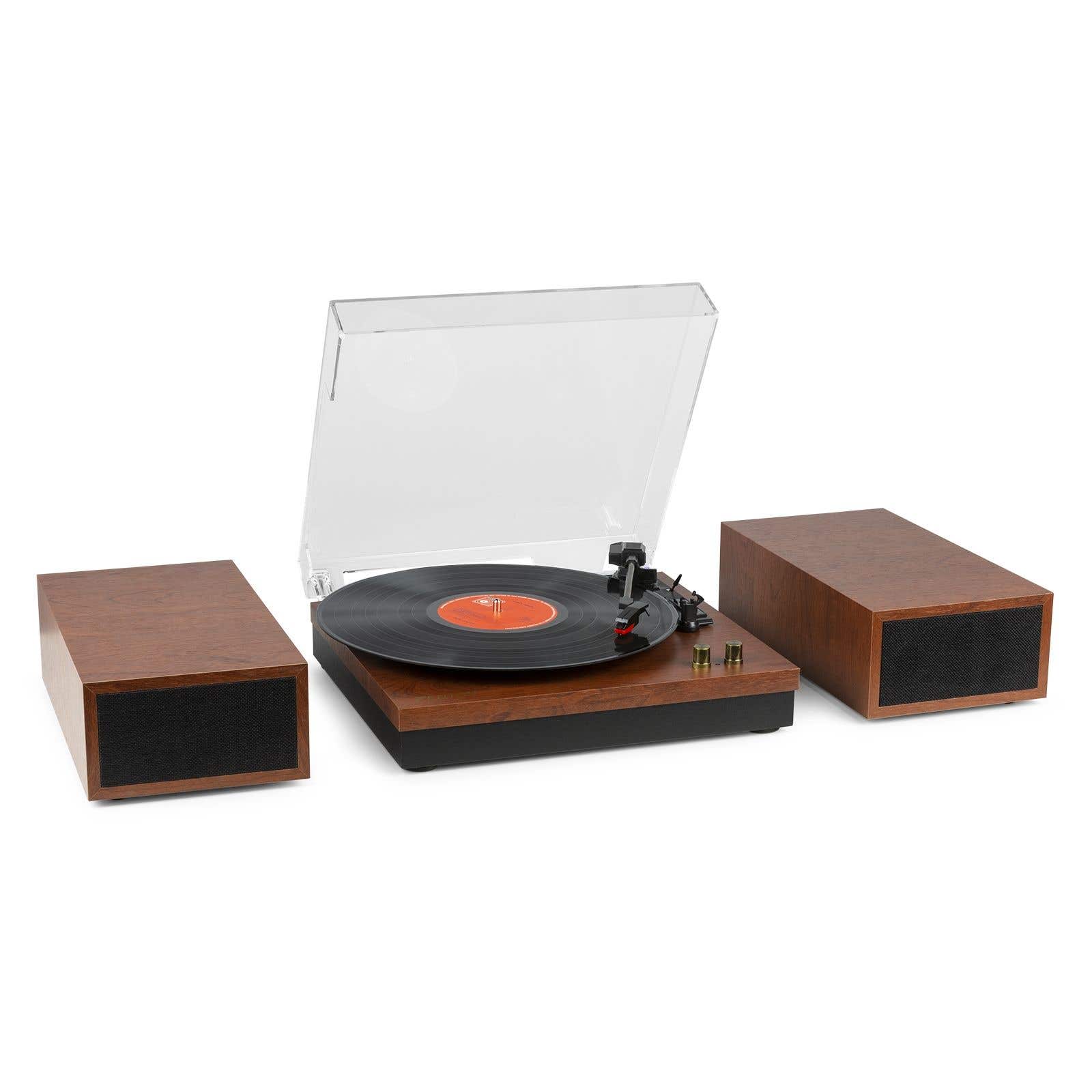 Fenton RP165C stereo platenspeler met Bluetooth en speakers - Kersen | Fenton