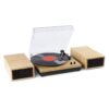 Fenton RP165L retro platenspeler met Bluetooth en speakers - Hout | Fenton