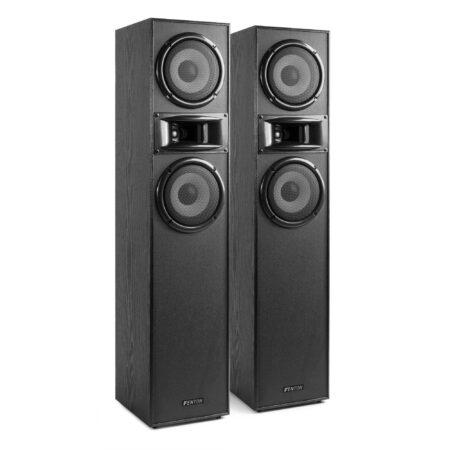 Fenton SHF700B hifi speakerset 400W - 2x 6.5" - Zwart | Fenton
