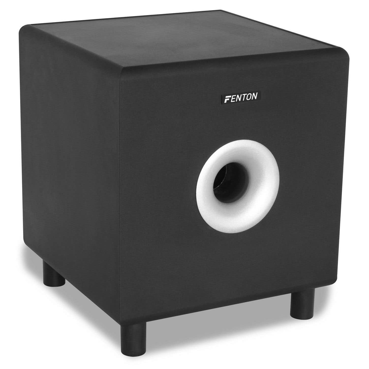 Fenton SHFS08B actieve subwoofer 8" voor home cinema - Zwart | Fenton