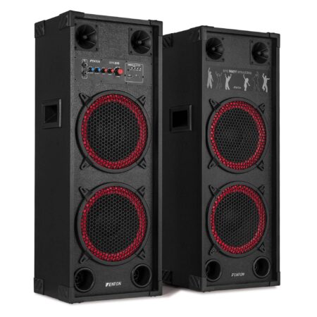 Fenton SPK-210 actieve speakers - PA speakers met Bluetooth - Dubbele | Fenton