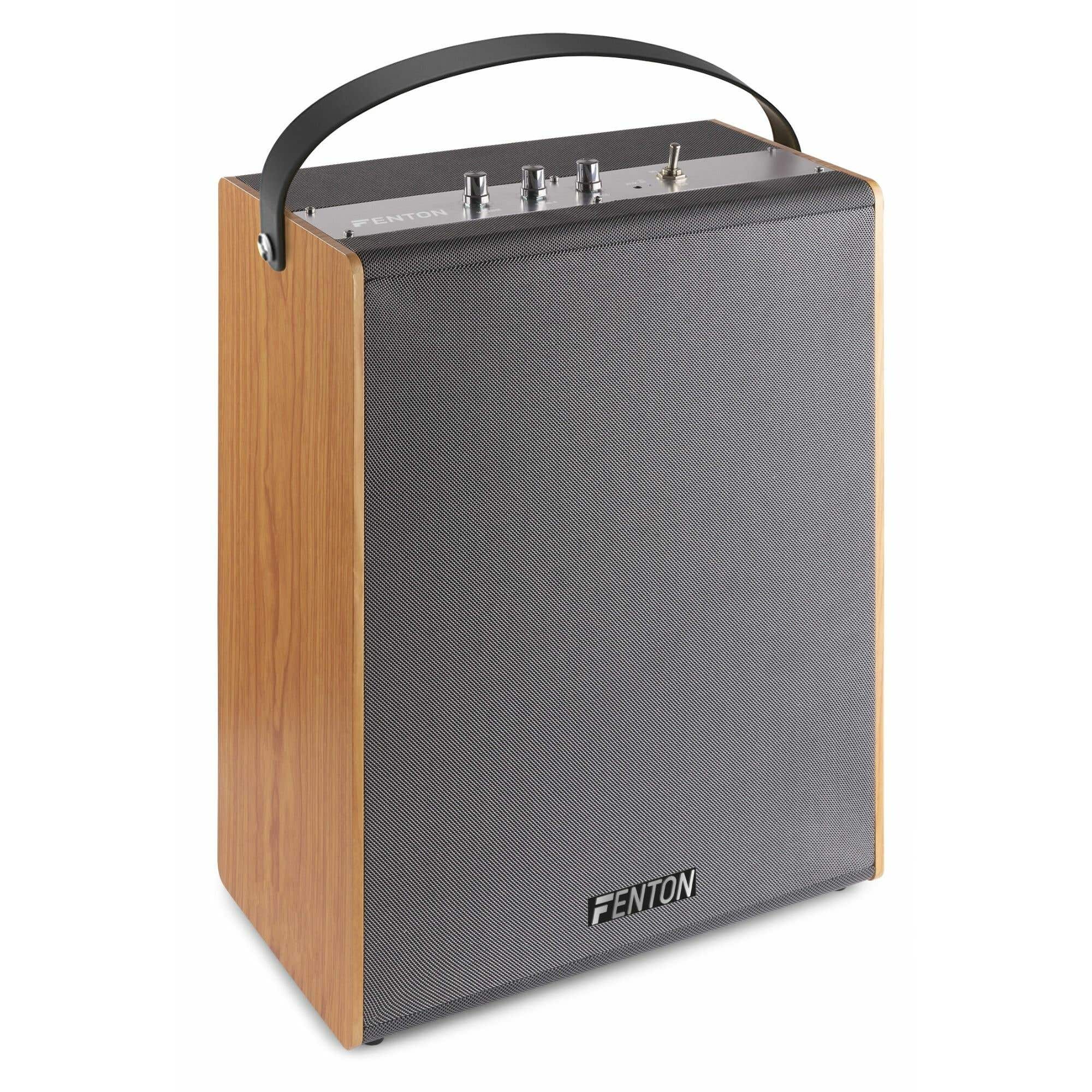 Fenton VBS80 retro Bluetooth speaker met accu | Fenton