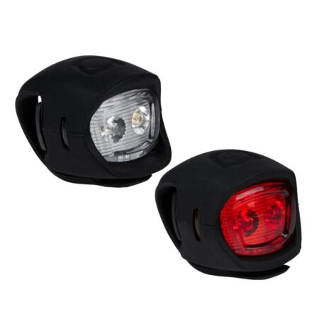 Fietslampjes Siliconen 2 stuks | Dunlop