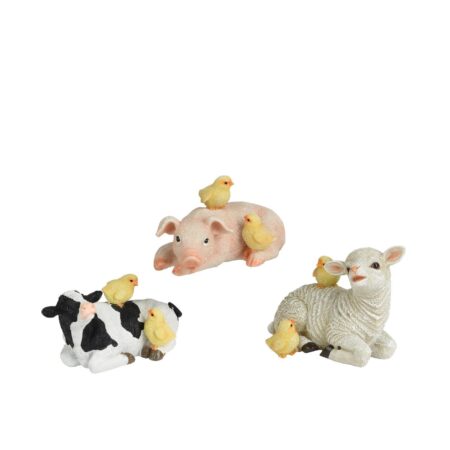 Figuur Dier polyresin 18x11