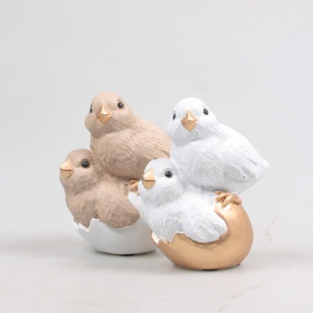 Figuur kuikens camel-wit 10