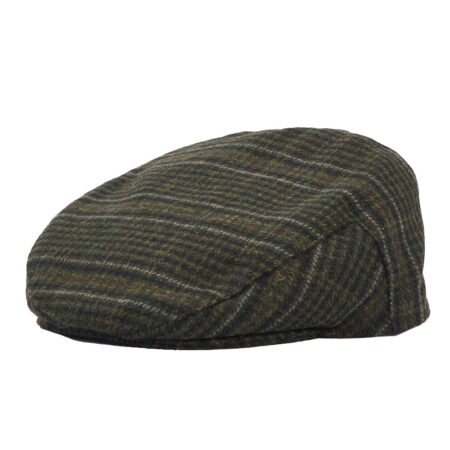Flat Cap Wilkin Olive Check | Barbour