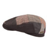 Flatcap Luigi Patchwork brown | Hatland