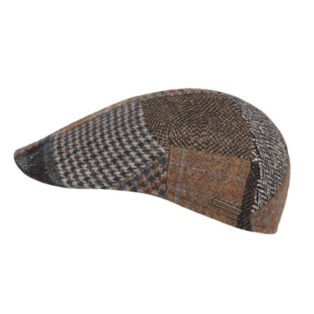 Flatcap Wedge wool brown | Hatland