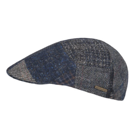 Flatcap wedge wool navy | Hatland
