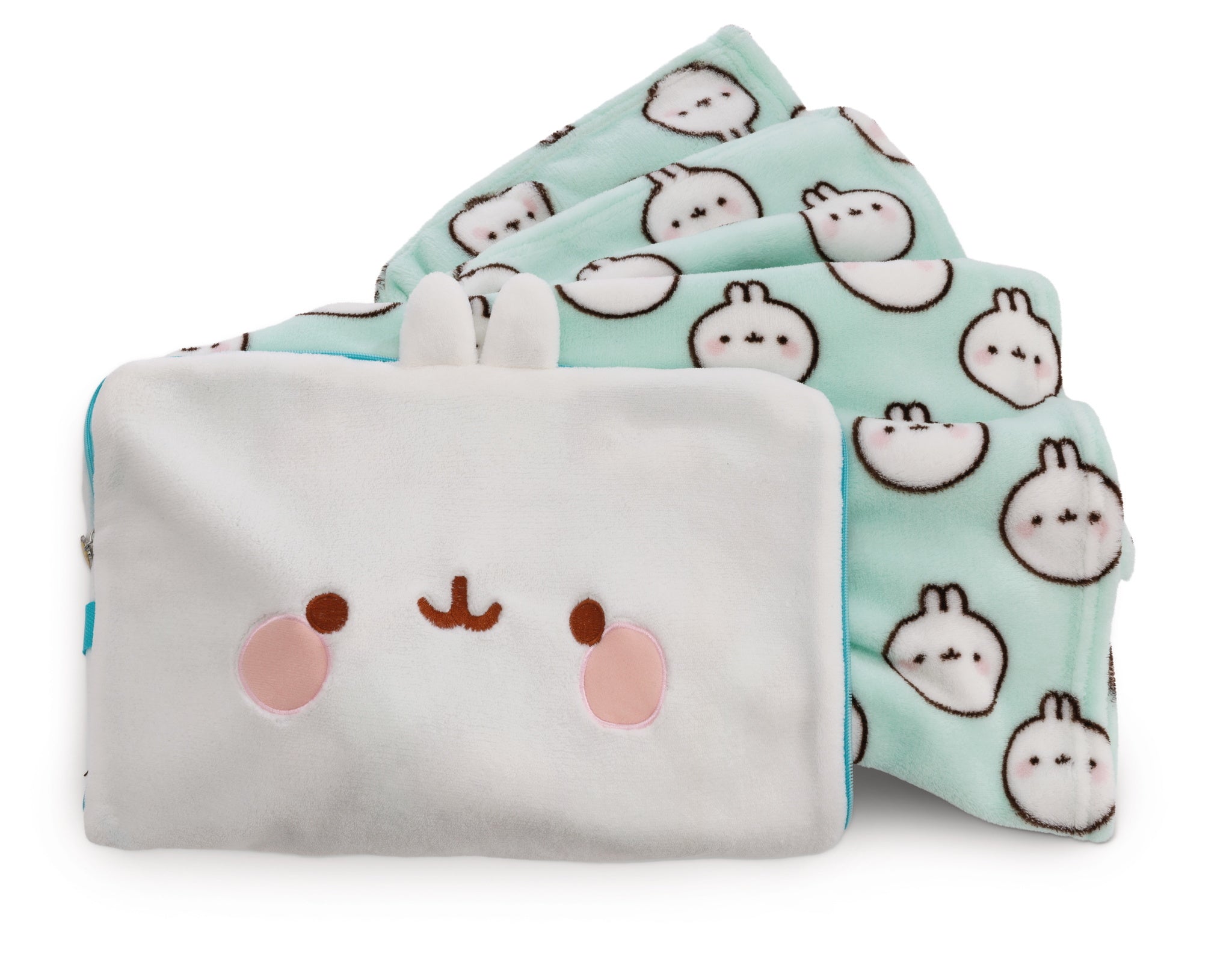 Fleece deken - kussen | Molang