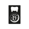 Flesopener metaal - 21 jaar | Paperdreams
