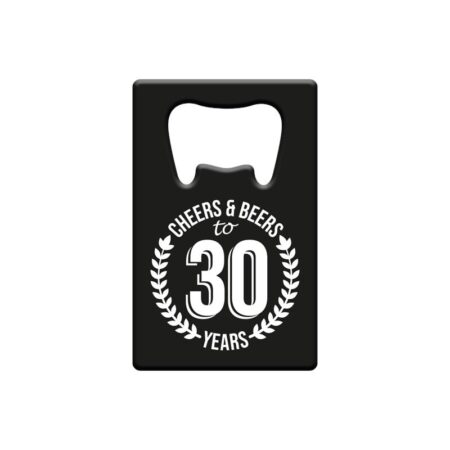 Flesopener metaal - 30 jaar | Paperdreams