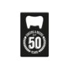 Flesopener metaal - 50 jaar | Paperdreams