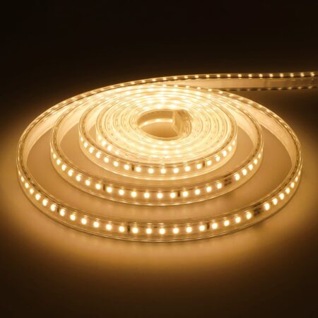 Flex120 LED Strip 2 meter - 3000K warm wit - IP65 waterdicht - Buiten & Binnen - 120 LEDs/m - 20 Watt 1680 lumen - Inkortbaar per meter - Dimbaar | HOFTRONIC
