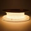 Flex180 LED Strip 25 meter - 3000K warm wit - IP65 waterdicht - Buiten & Binnen - 180 LEDs/m - 300 Watt 28.750 lumen - Inkortbaar per 20 cm - Dimbaar | HOFTRONIC