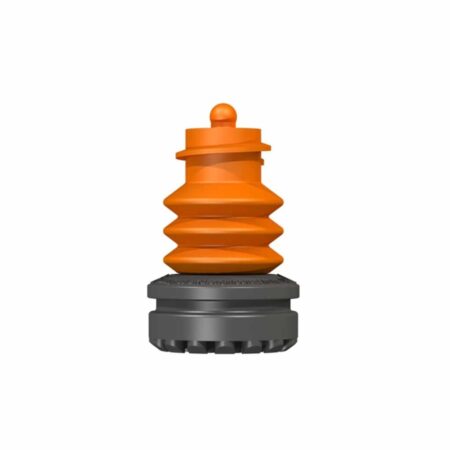 Flexyfoot stokdop | Vervangbare dop | Grijs | Schokabsorberend | PR30044-G | ThuiszorgwinkelXL