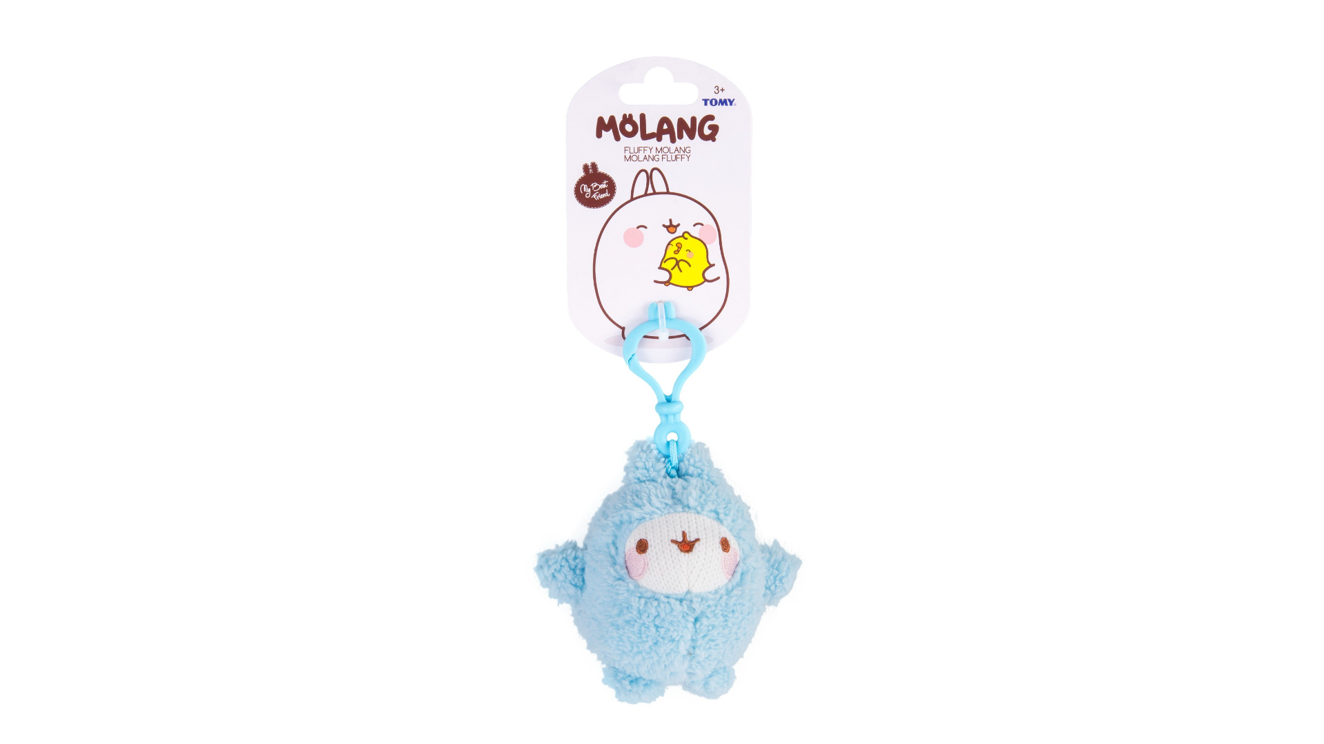 Fluffy Molang Clip Plush | Molang