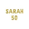 Folie ballon slinger - Sarah 50 | Paperdreams
